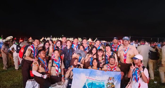 Perkenalkan Angklung Bandung di Indonesia Day Jambore Korea Selatan