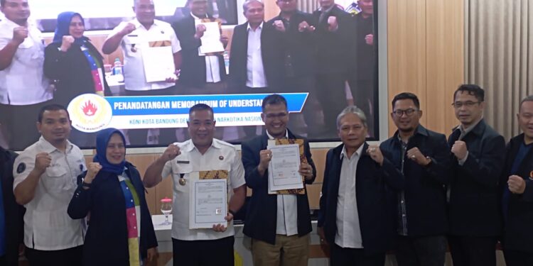 Hindari Penyalahgunaan Narkoba, KONI Kota Bandung Gandeng BNN