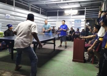 Turnamen Tenis Meja & Voli Semarakkan HUT RI Ke 78 di Kav Rancamas