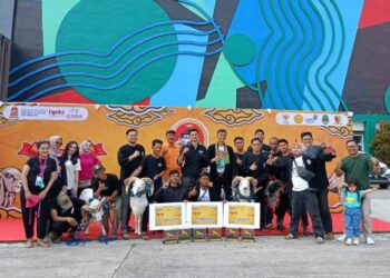 Dahsyat, Raja Kasep Kota Bandung Sabet Juara l Kontes Domba Nasional