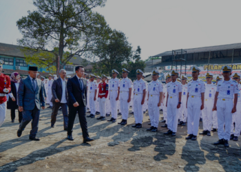 Di Pelantikan Taruna Angkatan XII SMKN 2 Subang, Kadisdik Kutip Sun Tzu