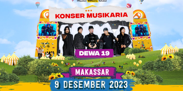 Dewa 19 Jadi Band Penutup Adira Festival 2023 di Makassar
