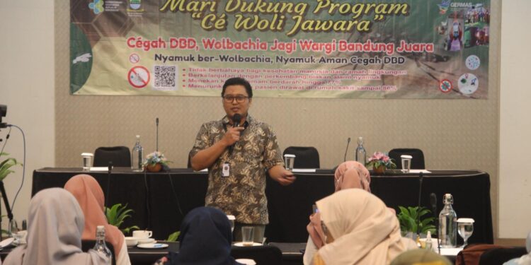 Cegah DBD Melalui Wolbachia, Dinkes Ajak Warga Kota Bandung Dukung “ce Woli Jawara”