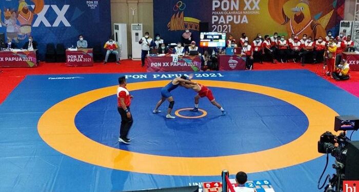 Mantap, Di BK PON Jakarta, Gulat Jabar Raih Medali Segini
