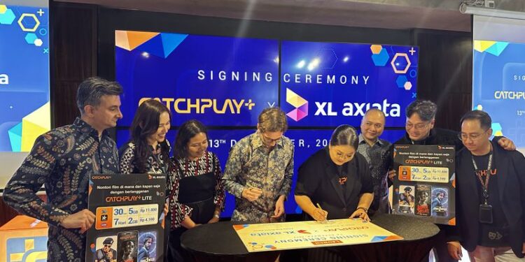 Gandeng CATCHPLAY+, XL Tawarkan Akses Nonton Konten Premium