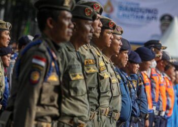 Nataru 2024, Pemkot Bandung Siapkan 9000 Linmas