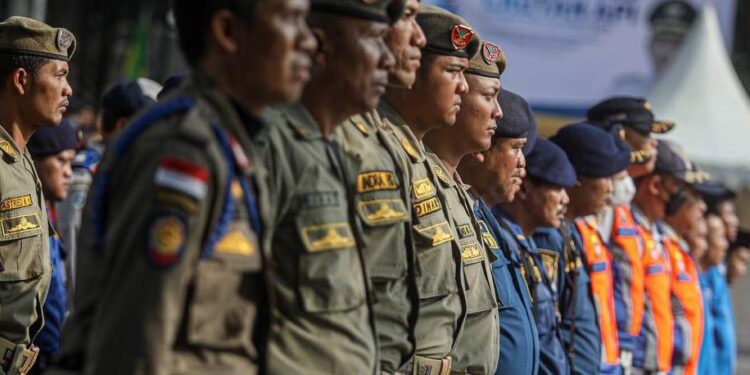 Nataru 2024, Pemkot Bandung Siapkan 9000 Linmas