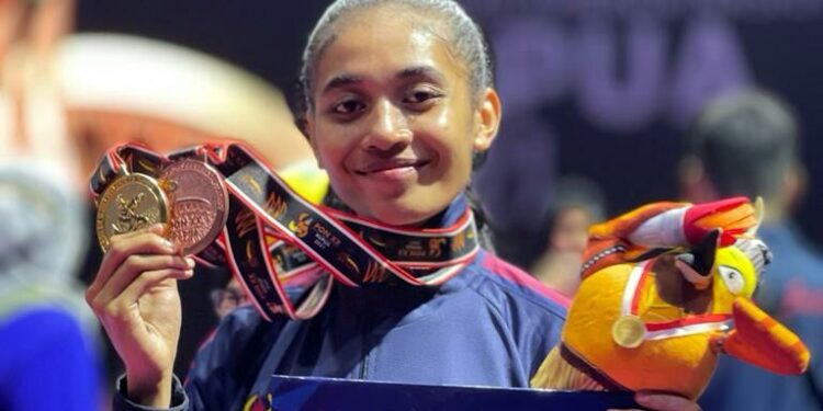 Target Emas di PON Sumut Aceh 2024, Sharon Perkuat Latihan