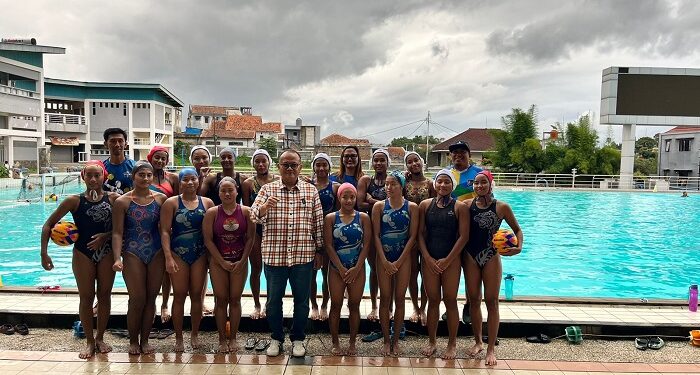 Kunjungan Ketum KONI Jabar, Bikin Tim Polo Air Putri Makin Semangat