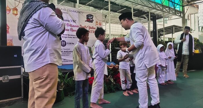 Keseruan Komunitas Motor & Santri Yatim di Bukber XBC 2024