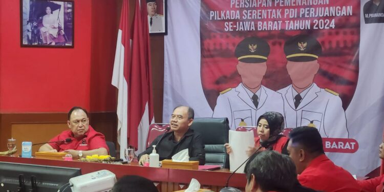 Rakon PDI Perjuangan Jabar, 76 Balonkada dari 14 DPC Hadir