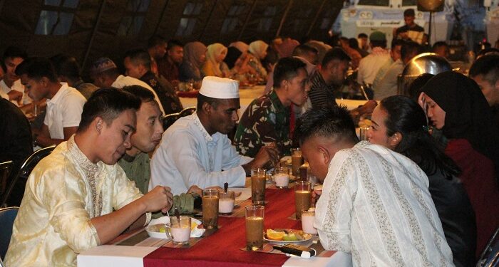 Perkuat Silaturrahim, Satgas Indo RDB XXXIX-E/Monusco Bukber Kontingen Bangladesh