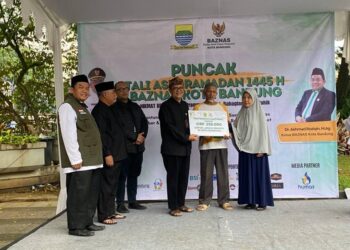 Baznas Kota Bandung Salurkan Bantuan Kepada 20.000 Mustahik