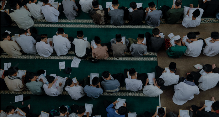 Siswa SMAN 1 Cililin Belajar Shalat Duha & Menulis Mushaf