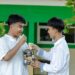Silaturahmi Idulfitri, Siswa SMAN 1 Cipatat Bawa Kakaren Ke Sekolah