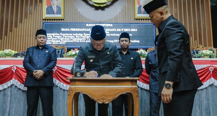 Setujui Raperda Pangan, Pertanian & Perikanan, Pemkot Apresiasi DPRD Kota Bandung