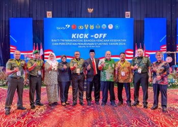 Buka Kick off Bakti TNI Manunggal, Hasto Sebut Babinsa Banyak Membantu BKKBN