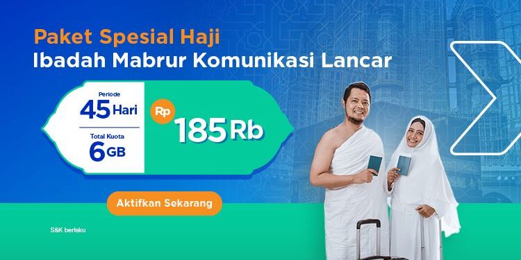 Kartu Perdana XL Khusus Haji Kuota Capai 20GB
