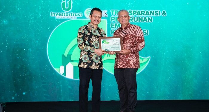 Sukses Kurangi Emisi Gas Rumah Kaca, bjb Sabet Dua Penghargaan dari BGK