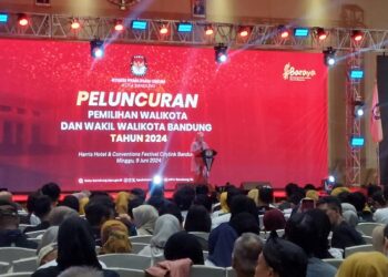 Tertinggi Nasional di Pilpres, KPU Luncurkan Pilwalkot 2024 Kota Bandung