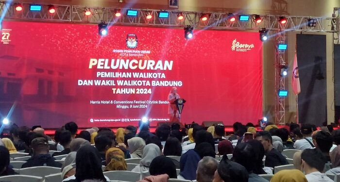 Tertinggi Nasional di Pilpres, KPU Luncurkan Pilwalkot 2024 Kota Bandung