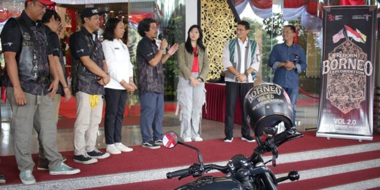 Wow, 8 Biker Reborn Indonesia dan BB1%MC Jelajah Tiga Negara