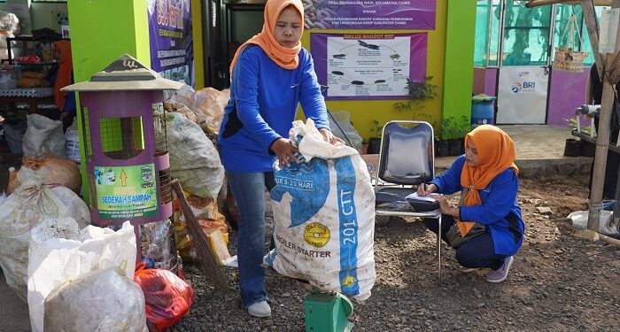 Dukung Pengelolaan Sampah, BRI Bantu BSU Kartini Setengah Milyar Rupiah