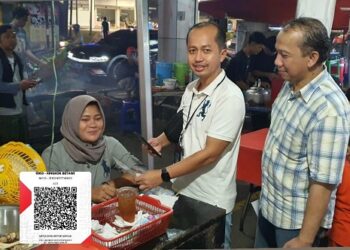 Bank BRI Berdayakan Pelaku UMKM di Program Sentra Kuliner BRINS MATAS Cilandak Melalui QRIS BRI