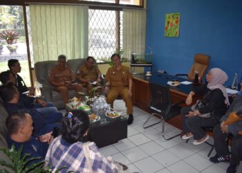 Kunjungi Dispora, PWI Pokja Kota Bandung Siap Kolaborasi