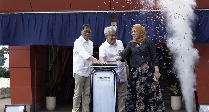 Dorong Transportasi Publik, Resmikan Stasiun LRT Jabodebek Pancoran bank bjb