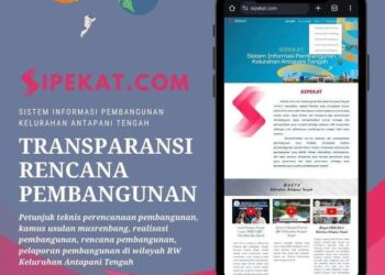 Sistem Informasi Pembangunan, Kelurahan Antapani Tengah Hadirkan Sipekat
