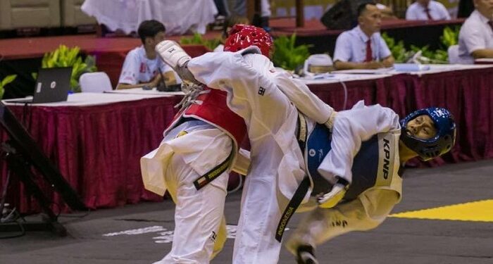 Fokus Saat TC, Tim Taekwondo Jabar Sabet Juara Umum Presiden Cup Korea