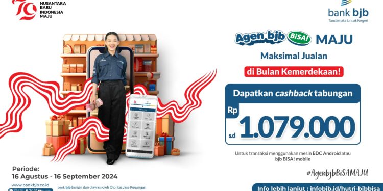 Dorong Transaksi Digital, Luncurkan Agen bjb BISA! MAJU