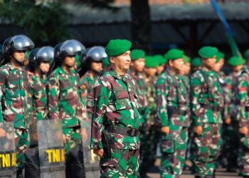 Ciptakan Pilkada Damai, Kodim 0618 Gelar Apel Pasukan