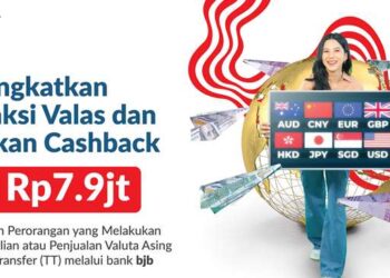Mau Cashback Jutaan Rupiah, Ayo Transaksi Valas di bjb