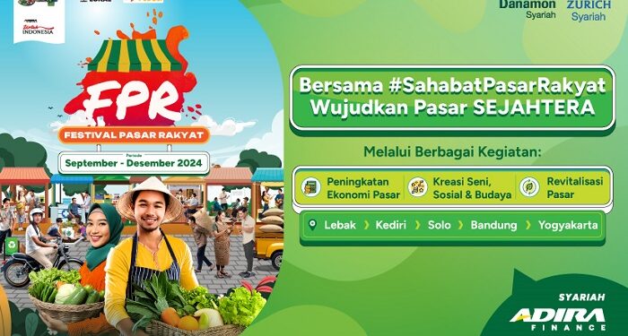 Adira Finance Selenggarakan FPR 2024 di 5 Pasar Indonesia