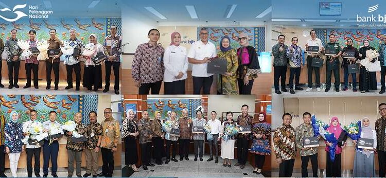 Harpelnas 2024, bank bjb Bagikan Gift Kepada Nasabah