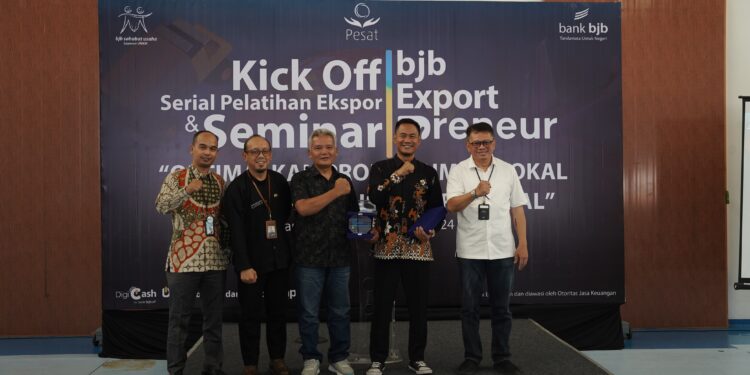 Melalui Exportpreneur, bjb Lahirkan Eksportir Baru