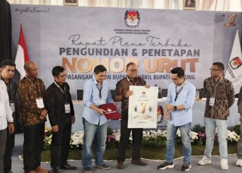 Halo Bandung & Mari Bung Rebut Kembali Menggema Saat Paslon Alus Pisan Dapat No 1