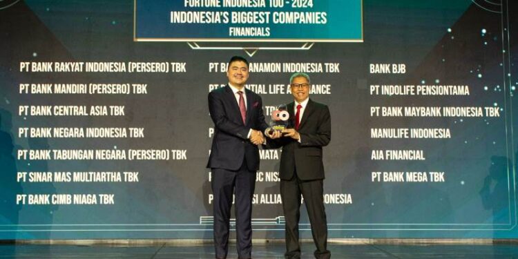 Mampu Perkuat Kinerja Bisnis, bank bjb Raih IDN Fortune 100