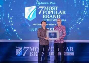 bank bjb Raih ‘Most Popular Brand Of The Year’ dari Jawa Pos