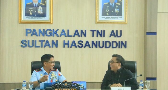 Terima BPK RI, Danlanud Sultan Hasanuddin Minta Staf Transparan