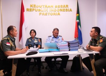 Irjen TNI Audit Kinerja Athan RI Pretoria Afrika Selatan