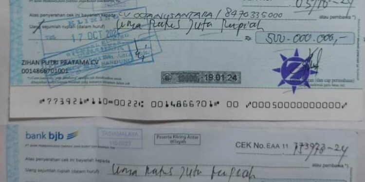 Proyek Selesai, Kontraktor PT Prawesti Bangun Pratama Tinggalkan Hutang Ratusan Juta Ke CV Octa Nusantara
