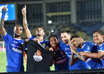 Bungkam Persis Solo, Persib Jadi Pemuncak Klasemen Liga 1