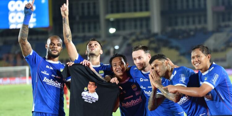 Bungkam Persis Solo, Persib Jadi Pemuncak Klasemen Liga 1