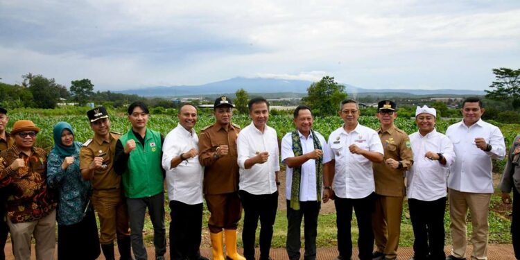 Mendagri Tinjau Tempat Pengolahan Sampah di Desa Wantilan
