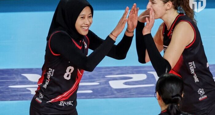 Megawati Bawa Red Sparks Raih Kemenangan Ke-11