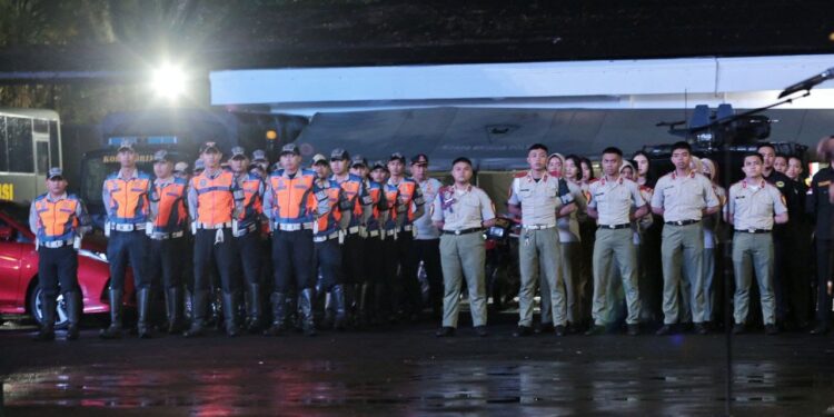 325 Personel Dishub Kota Bandung Ikut Amankan Malam Tahun Baru