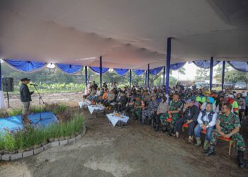 Konservasi Bandung Berkelanjutan Jilid 3: Tanam 1.625 Bibit dan Bangun Kolam Retensi